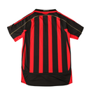 Camiseta retro local del Milan 06/07 Adidas Fan para hombre - Blanco y negro