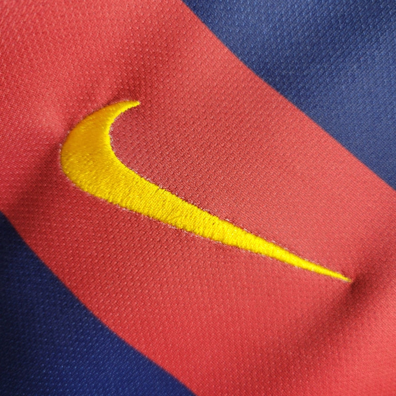Camiseta retro del Barcelona 15/16 Nike Fan para hombre - Azul