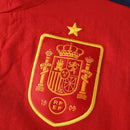 Chaqueta de doble cara España 24/25 para hombre, azul y roja