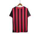 Camiseta retro local del Milan 09/10 Adidas Fan para hombre - Negro y rojo