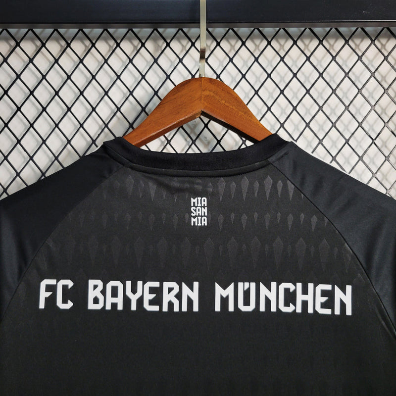 Camiseta Adidas de portero del Bayern Múnich 23/24 para hombre - Negra