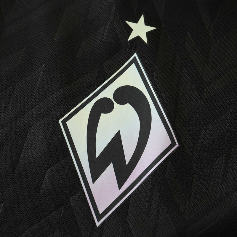 Camiseta de aficionado del Werder Bremen (visitante II, temporada 24/25), color negro