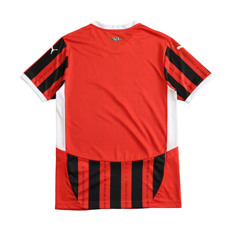 Camiseta local del Milan 24/25 - Jugador - Rojo y negro
