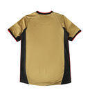 Camiseta retro de aficionado del Milan Third Third III 13/14 para hombre - Dorada