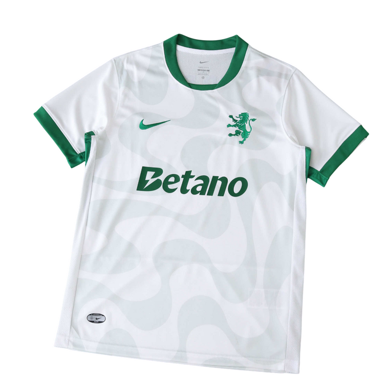 Camiseta de visitante del Sporting 25/26 para hombre - Blanco