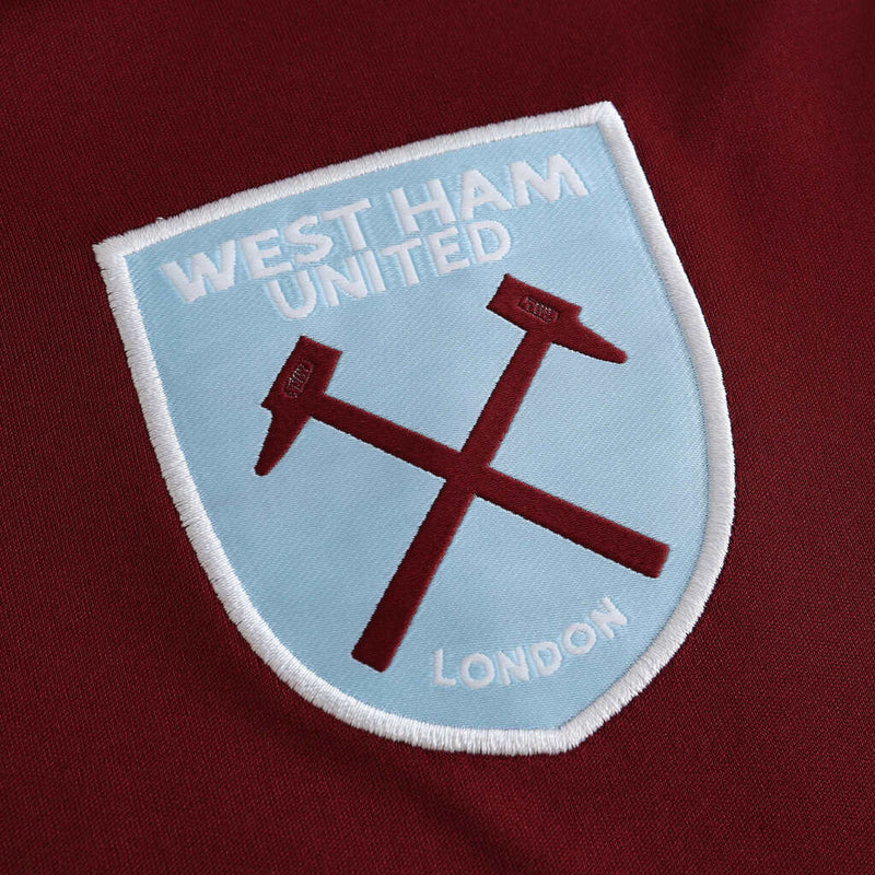 Camiseta de aficionado del West Ham (local, temporada 24/25), hombre, color rojo