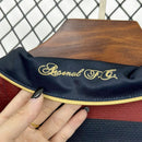 Camiseta retro de aficionado del Arsenal Third Third III 07/08 para hombre - Rojo y negro