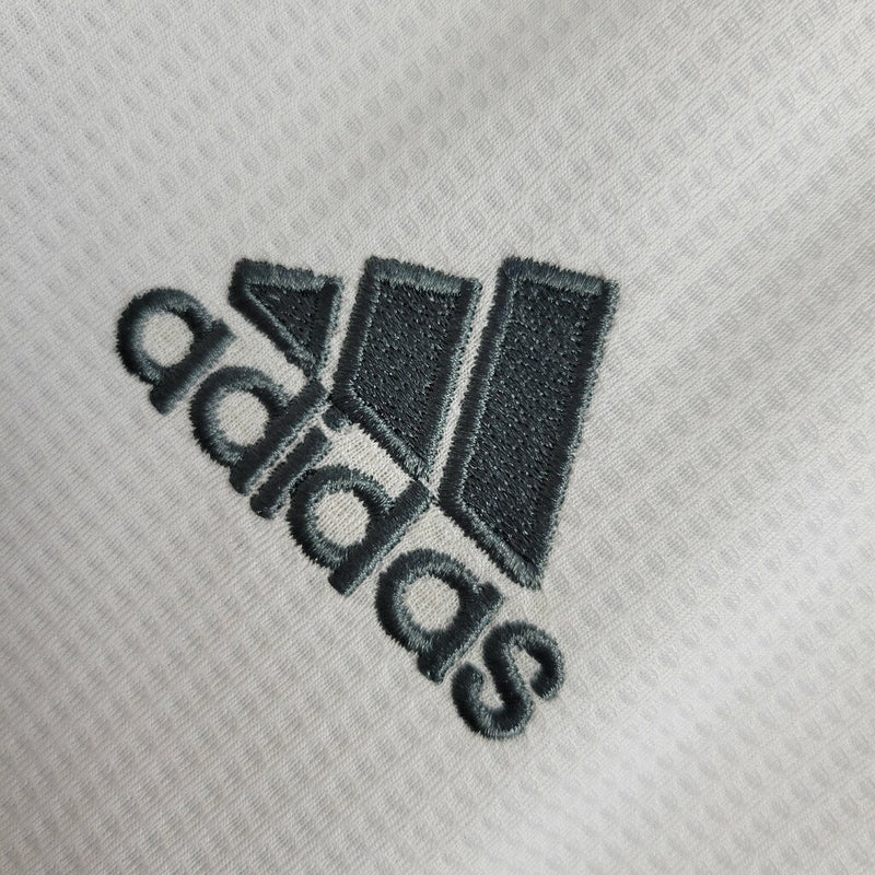 Camiseta retro de aficionado Adidas del Real Madrid I 15/16 para hombre - Blanca