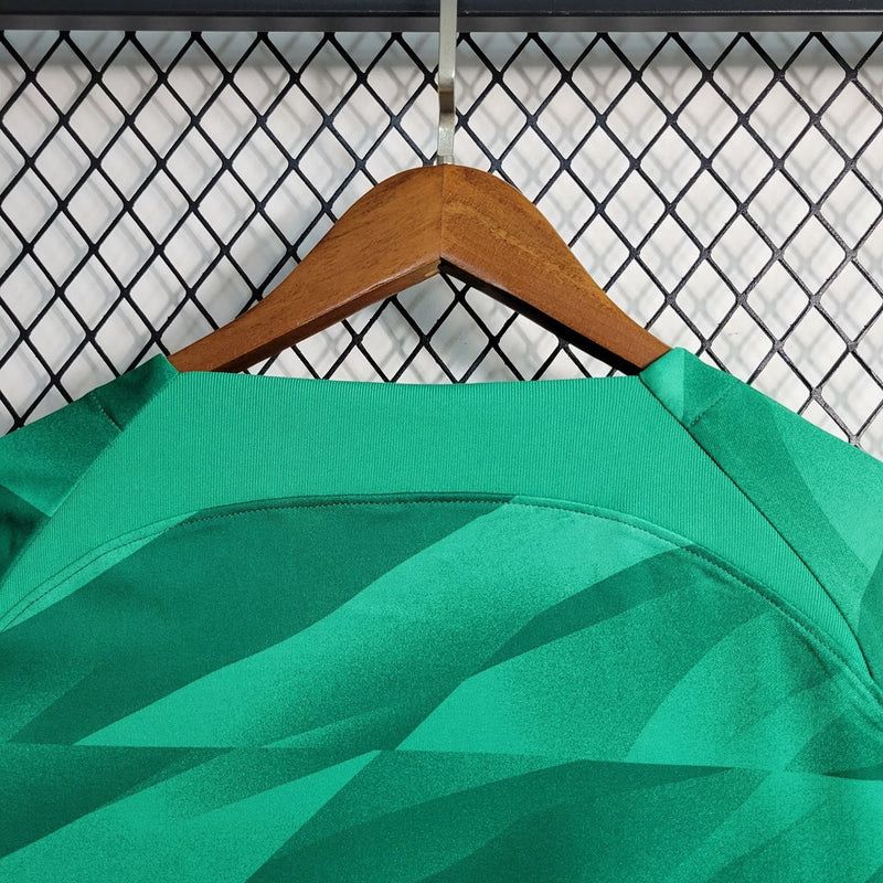 Camiseta Nike de portero del PSG 23/24 para hombre - Verde