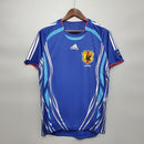 Camiseta retro de la selección nacional de Japón (local) 2006 para hombre