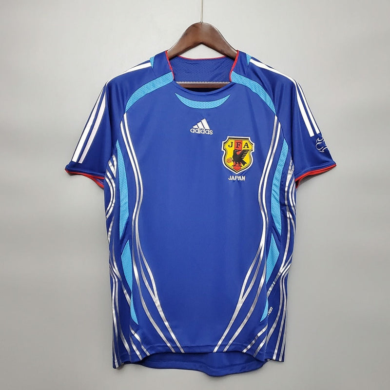 Camiseta retro de la selección nacional de Japón (local) 2006 para hombre
