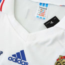 Camiseta retro de manga larga para hombre de la selección francesa visitante II - Blanca