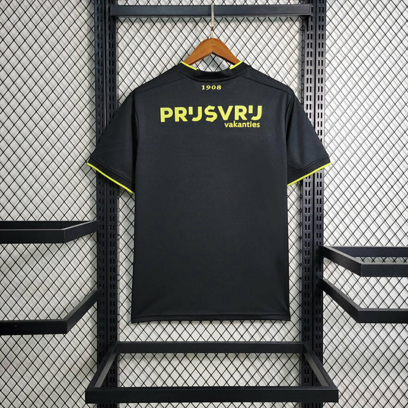 Camiseta de aficionado Castore para hombre del Fyenoord IIII 23/24 - Negra