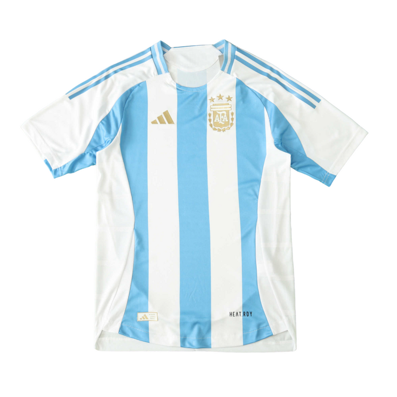 Camiseta local de la selección argentina 2024/25 para hombre - Azul y blanco