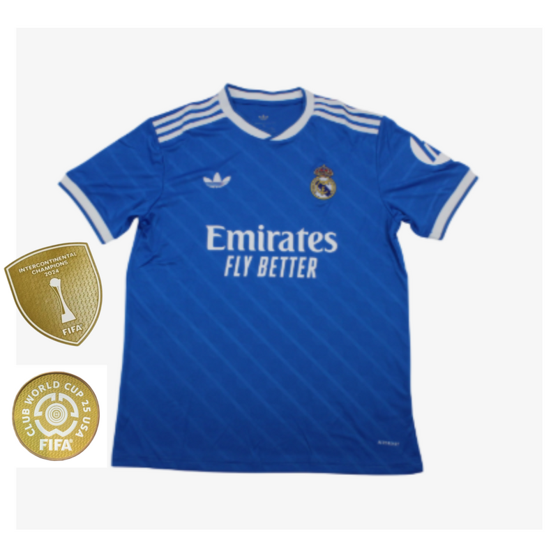 Camiseta de aficionado del Real Madrid 2025/26 para hombre - Azul