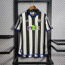 Camiseta retro Nike para aficionado del Newcastle United I 00/01 para hombre - Blanco y negro