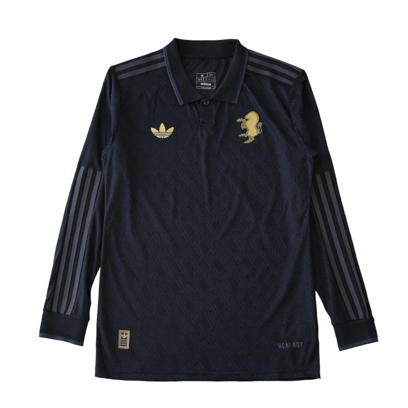 Camiseta de manga larga de jugador Juventus Third Third III 24/25 para hombre - Azul