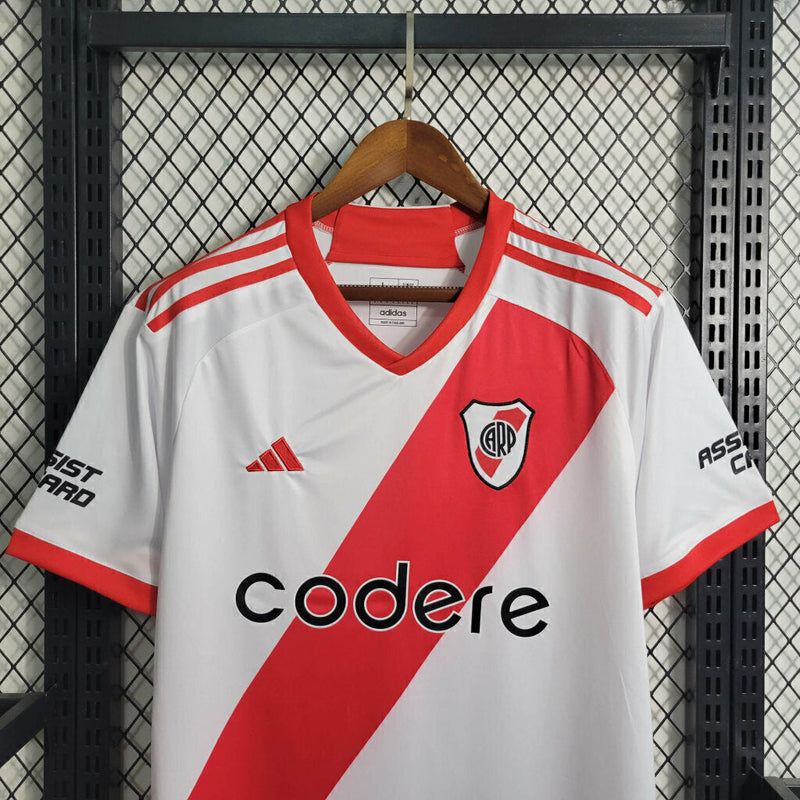 Camiseta local de River Plate I 23/24 Adidas Fan para hombre