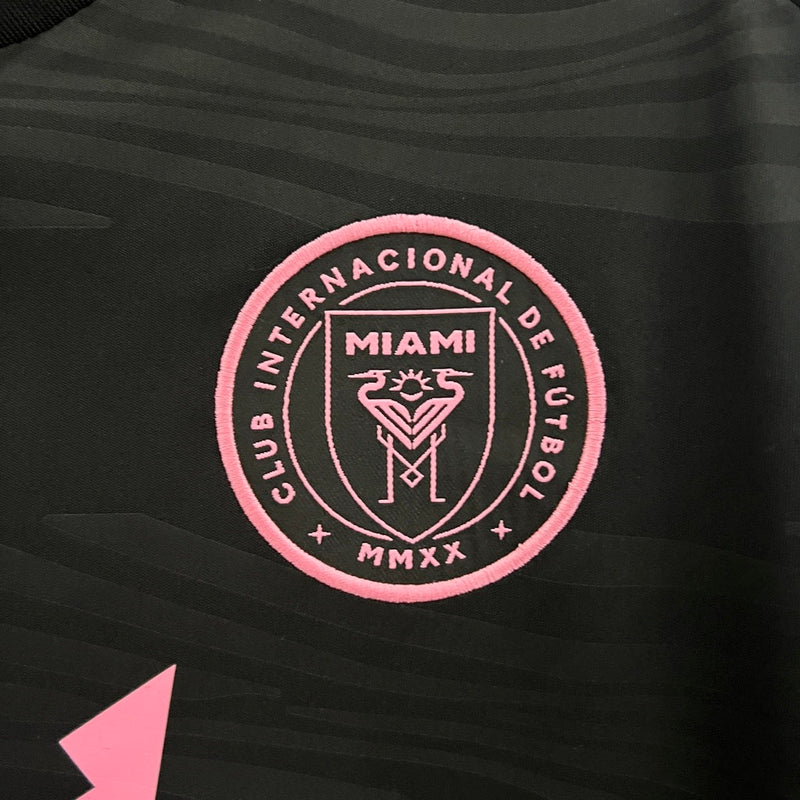 Camiseta Miami Away II - Manga larga I 24/25 Adidas Fan para hombre - Negra