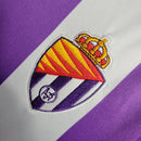 Camiseta Adidas de aficionado del Valladolid 22/23 para hombre (morado y blanco)