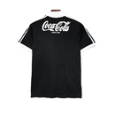 Camiseta retro de visitante del Vasco da Gama 1988 para hombre - Negra