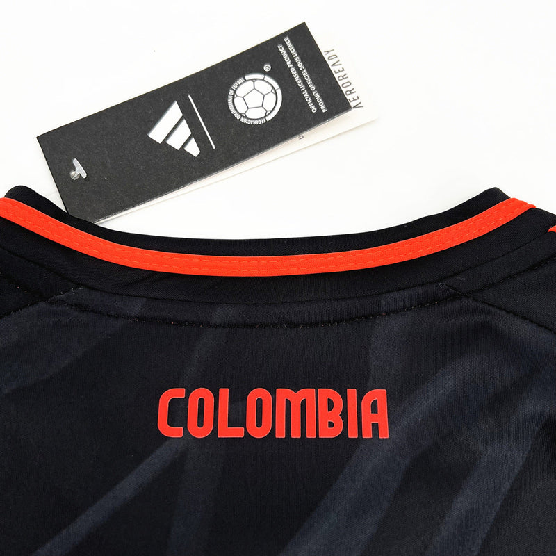 Camiseta de la Selección Colombia Visitante II - Fanático 24/25 - Negra