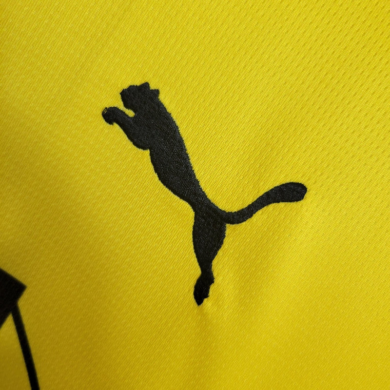 Camiseta de aficionado Puma del Borussia Dortmund 23/24 (local) para hombre - Amarilla