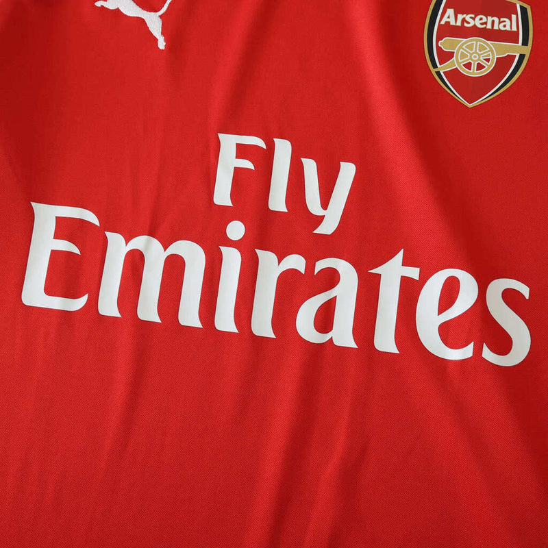 Camiseta retro de aficionado del Arsenal 14/15 para hombre - Roja