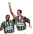 Camiseta retro de local Rhumell del Palmeiras 1996 para hombre - Verde