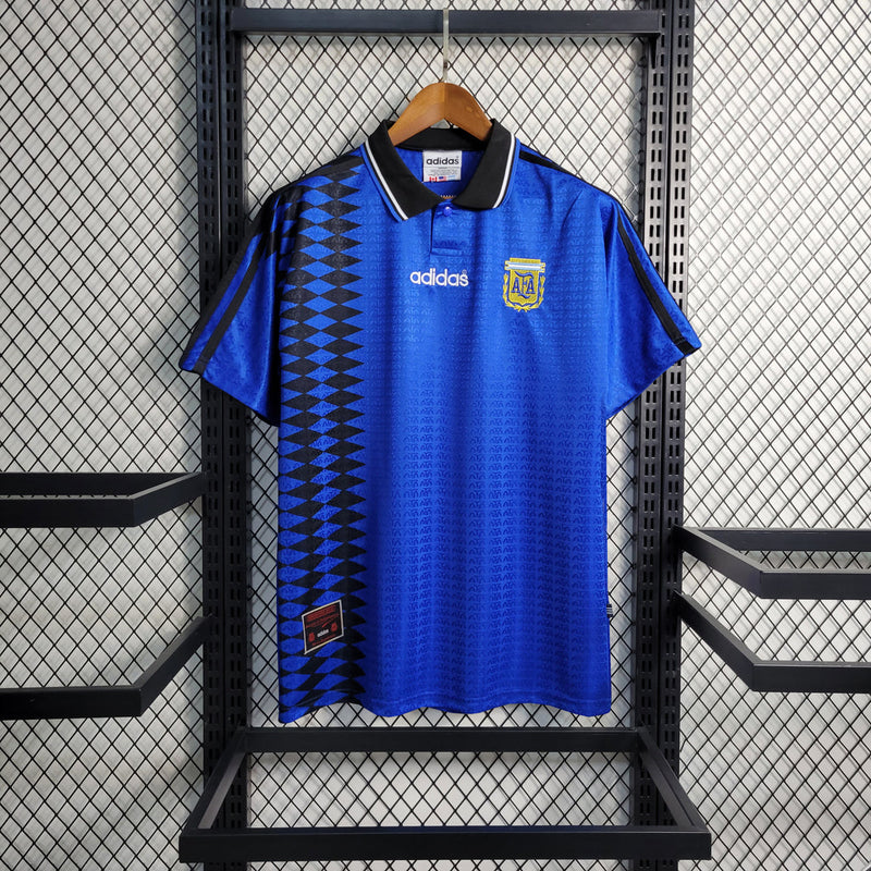 Camiseta Adidas Retro II de la Selección Argentina 1994 para hombre - Azul
