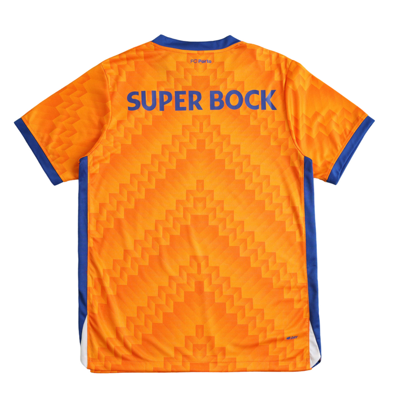 Camiseta de aficionado New Balance Porto Away II 24/25 para hombre - Naranja