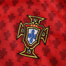 Camiseta retro de local de la selección nacional de Portugal 2004 para hombre - Roja