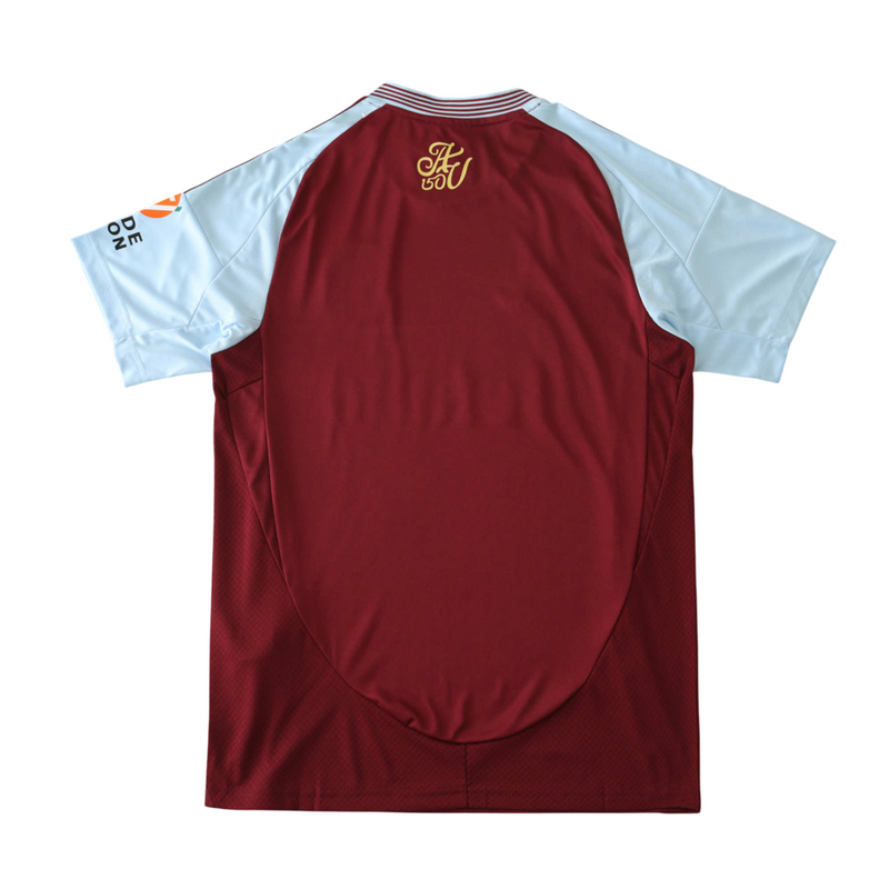 Camiseta de aficionado del Aston Villa (local, temporada 24/25), para hombre, color burdeos