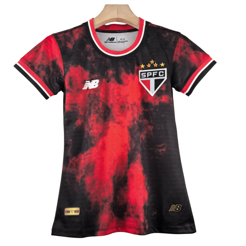 Camiseta Tercera del São Paulo Femenino III 24/25 Fan -