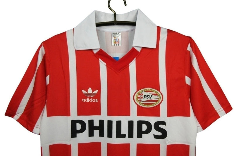 Camiseta retro local del PSV 1990/91 Adidas Fan para hombre - Rojo y blanco