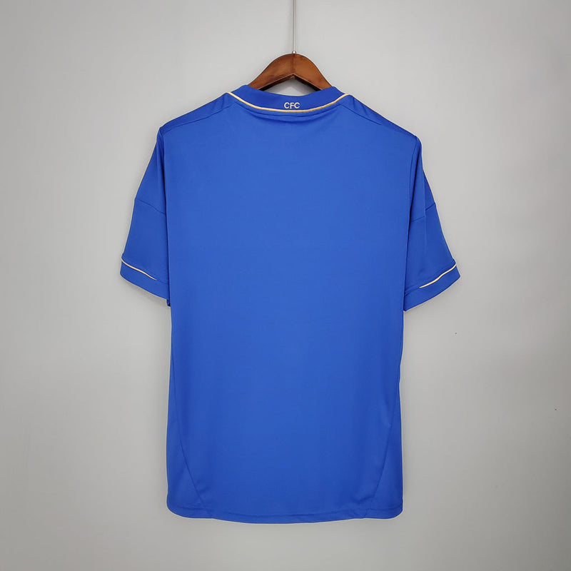 Camiseta retro de aficionado del Chelsea 12/13 para hombre - Azul