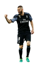 Camiseta retro de aficionado Adidas del Real Madrid II 15/16 para hombre - Negra