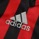 Camiseta retro de aficionado del Milan 99/00 Home I para hombre - Negro y rojo
