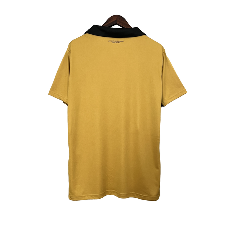 Camiseta de aficionado Colo Colo Visitante II 24/25 para hombre - Dorada