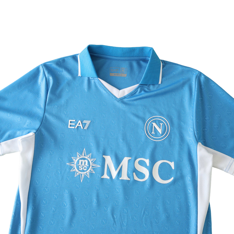 Camiseta de aficionado del Napoli Home I 24/25 para hombre - Azul