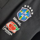 Camiseta Nike de viaje II para hombre de la selección nacional de Brasil 20/21 - Negra