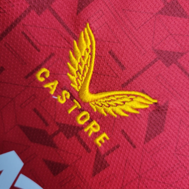 Camiseta de aficionado Castore para hombre del Woverhampton (visitante, temporada 23/24) - Roja