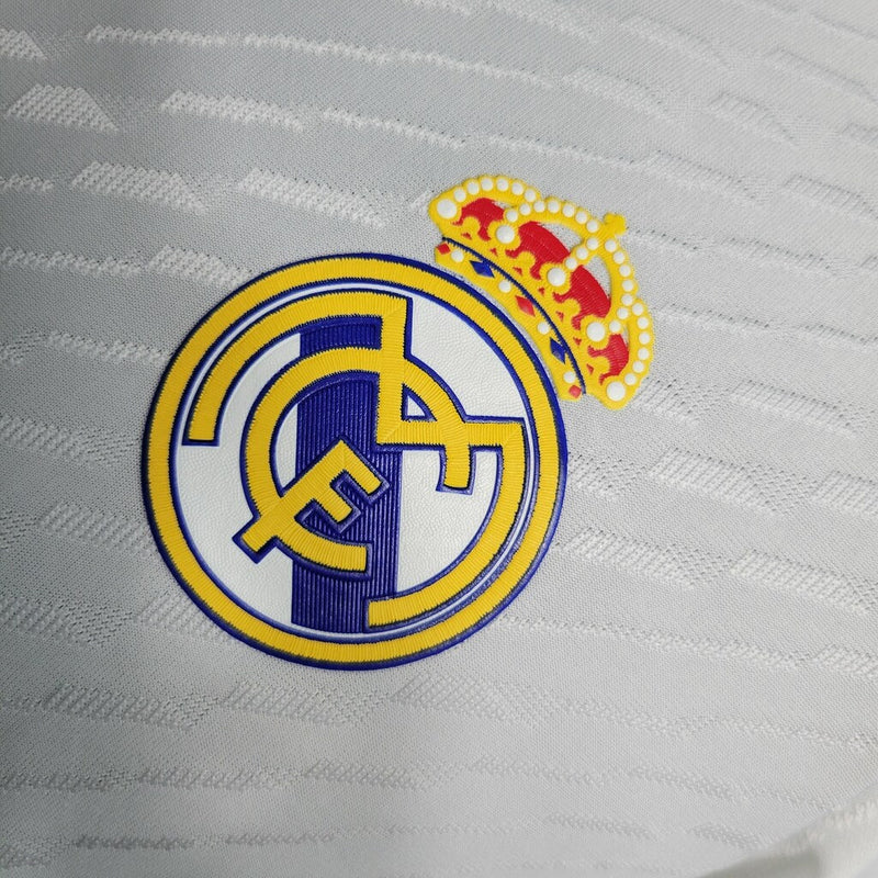 Camiseta Adidas de jugador del Real Madrid I 23/24 para hombre - Blanca