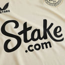 Camiseta de aficionado del Everton Third Third III 24/25 para hombre - Beige
