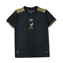 Camiseta de aficionado de México para hombre, color negro y dorado, para el Mundial 2025/26.