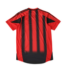 Camiseta de local del Milan 04/05 Retro Adidas para hombre - Rojo y negro