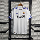 Camiseta retro de aficionado Adidas del Real Madrid I 10/11 para hombre - Blanca
