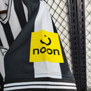 Camiseta de aficionado Castore del Newcastle United (local 23/24), hombre, blanco y negro