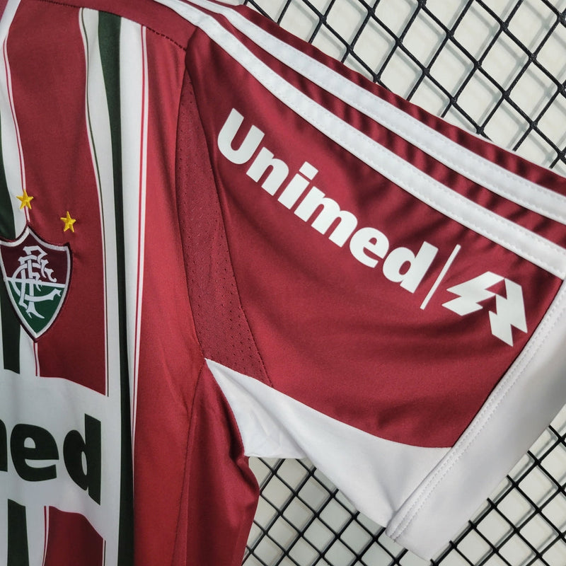 Camiseta Adidas Fan Fluminense Retro I 2012 Hombre - Tricolor