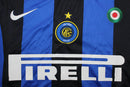 Camiseta de aficionado del Inter de Milán Retro I Home 04/05 para hombre - Negro y azul